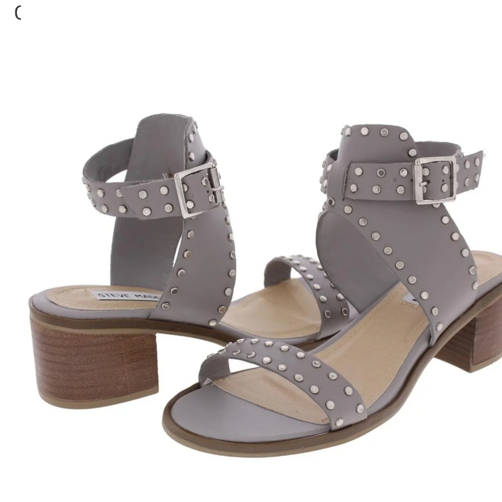 Steve Madden Gila Sandal Studded - Sz 6 - Picture 1 of 3